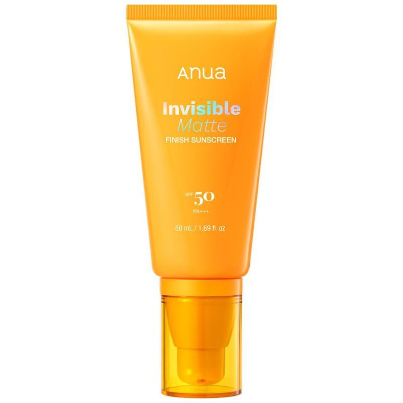 Invisible Matte Finish Sunscreen SPF 50 | Anua